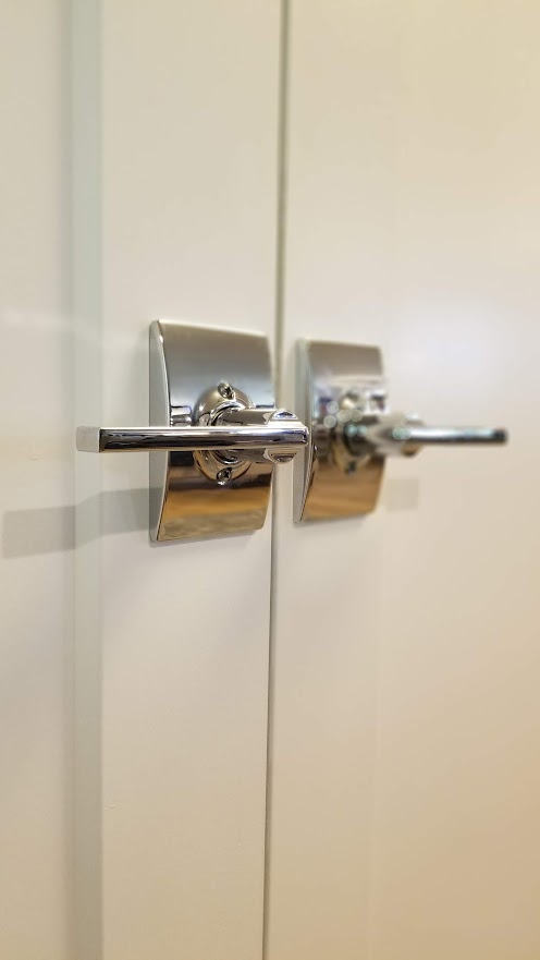 Stylish modern door handles available on Amazon for home improvement. Modern door handles, Amazon door hardware, Privacy door handle set, Crystal knob rosette, Flat black door handles, Interior door hardware, Home improvement, door handles interior, modern door hardware, . #DoorHardwareIdeas #ModernFarmhouse